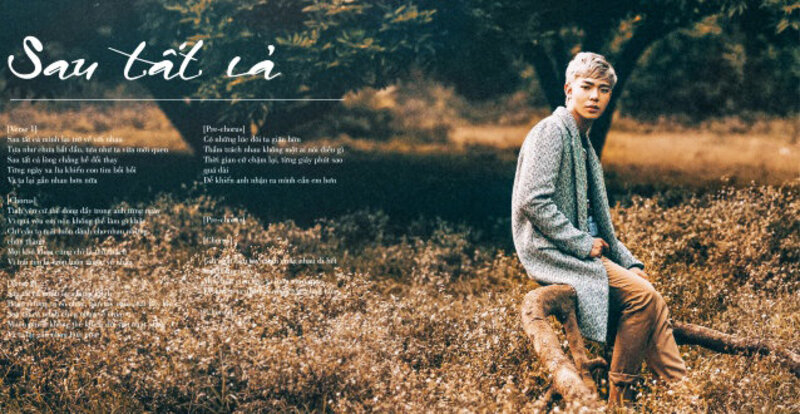 Erik được đông đảo khán giả biết đến sau khi bản HIT “Sau tất cả” được phát hành