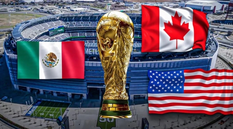 Canada, Mexico và Mỹ cùng đăng cai World Cup 2026, tạo nên kỳ giải có quy mô tổ chức rất rộng. 