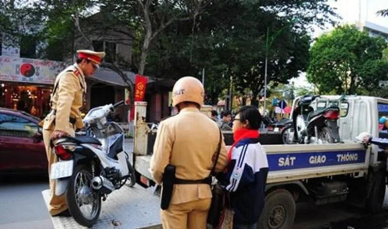 Trong một số trường hợp, phương tiện có thể bị tạm giữ để phục vụ xử lý vi phạm