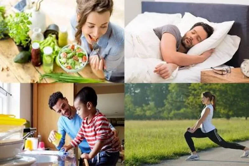 Lối sống lành mạnh với ngủ đủ, ăn cân bằng, vận động đều, giảm căng thẳng và kiểm soát cân nặng có thể hỗ trợ hormone ổn định hơn.