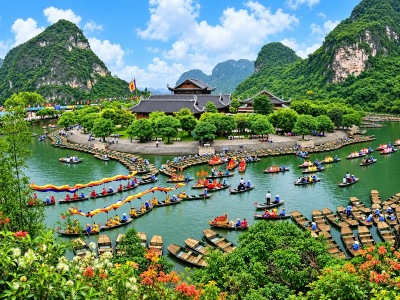 Vẻ đẹp hùng vĩ của quần thể danh thắng Tràng An giữa vùng đất cố đô Hoa Lư