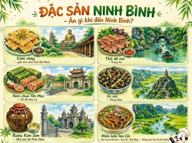 Những món đặc sản nổi tiếng và nét văn hóa địa phương vùng đất cố đô